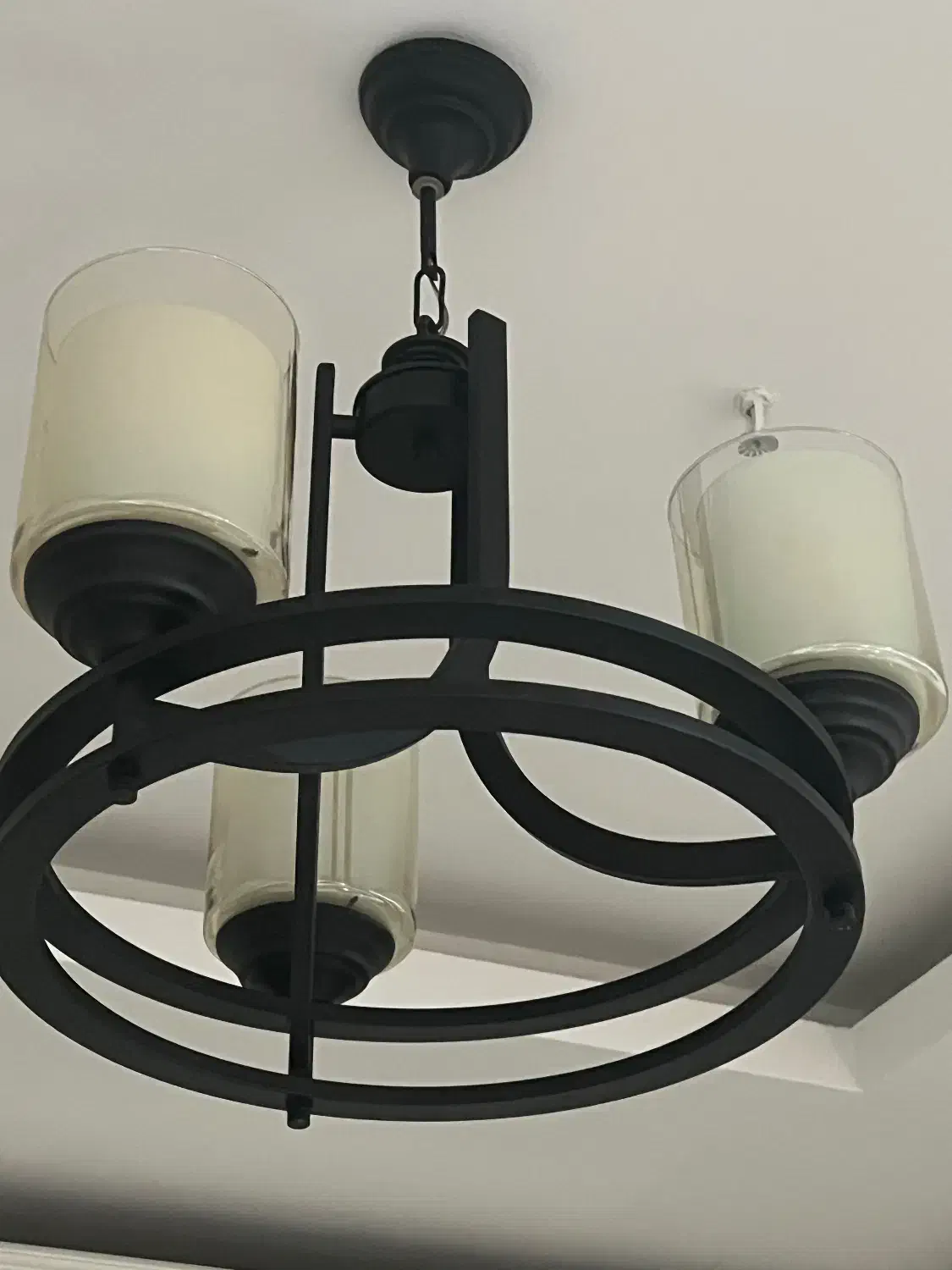 لوستر سه شاخه نونو|لوستر و چراغ آویز|مشهد, صیاد شیرازی|دیوار