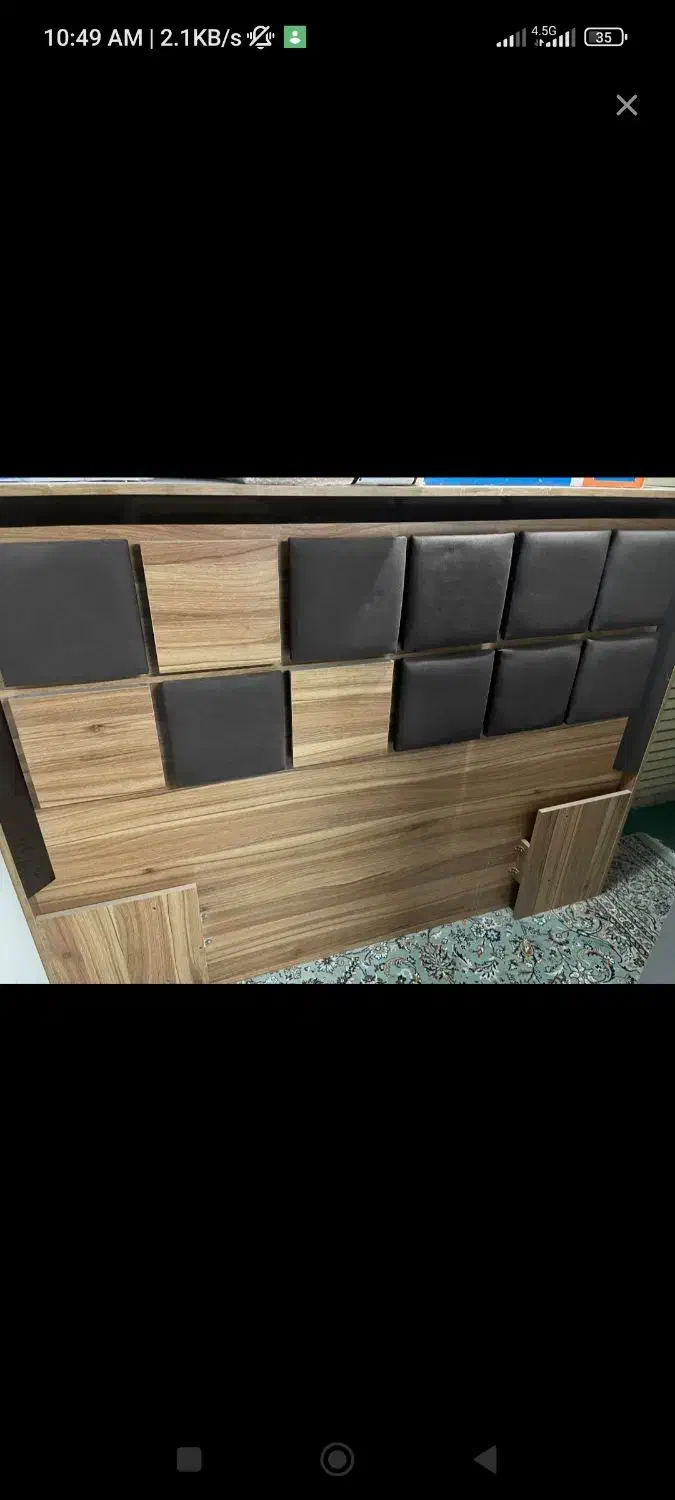 تخت دراور دونفره|تخت و سرویس خواب|کرج, عظیمیه|دیوار