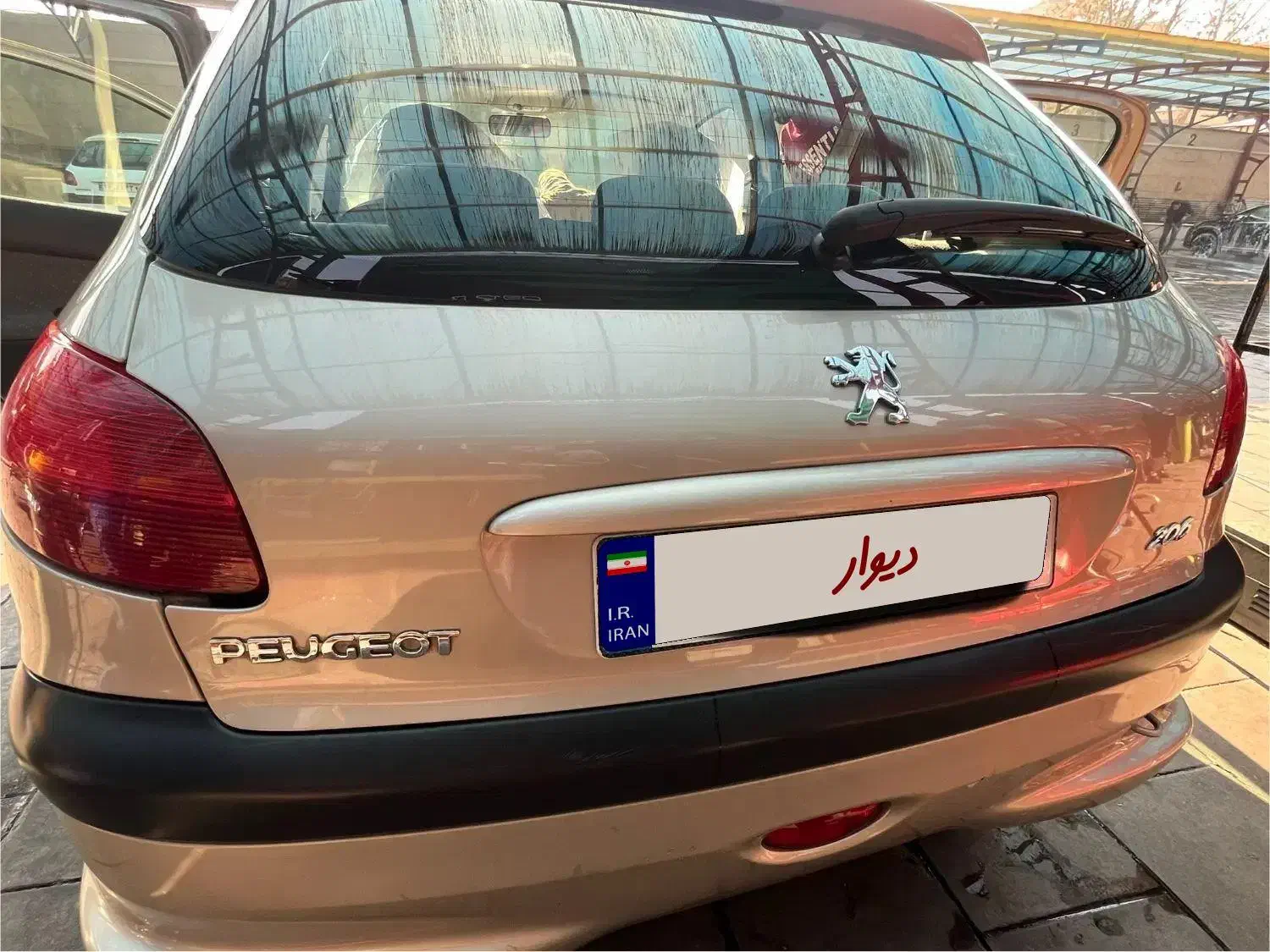 206 تیپ ۶ بینظیر|خودرو سواری و وانت|تهران, کاشانک|دیوار