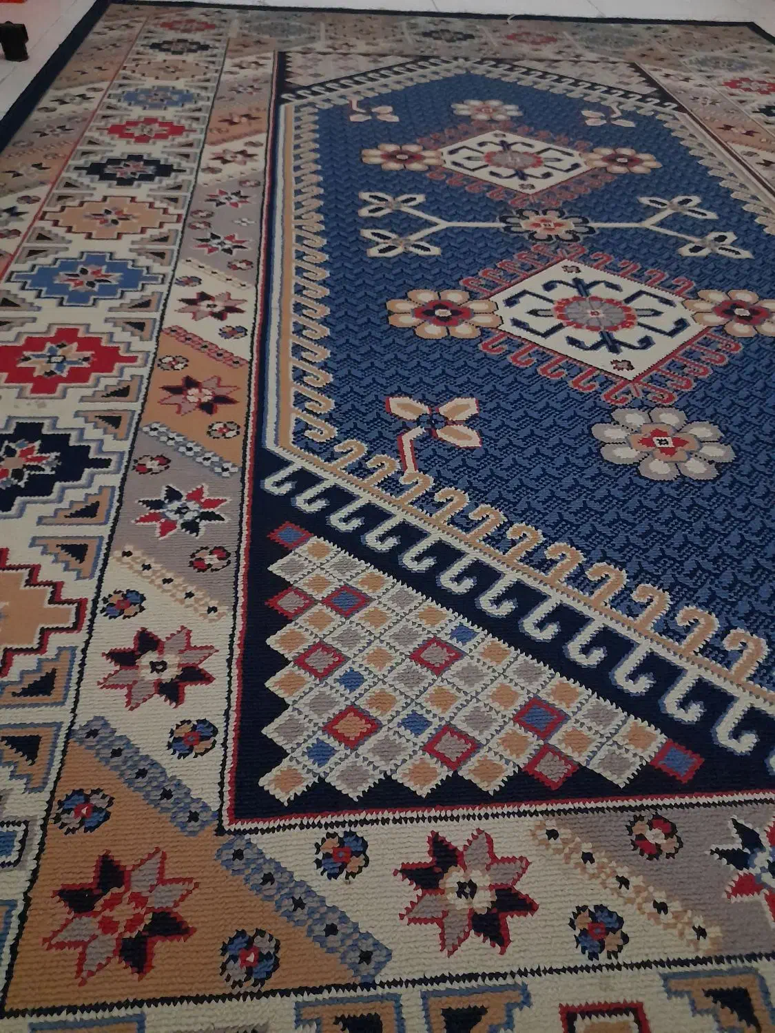 گلیم فرش ستاره کویر یزد|گلیم، جاجیم، گبه|فردیس, شهرک راه آهن|دیوار