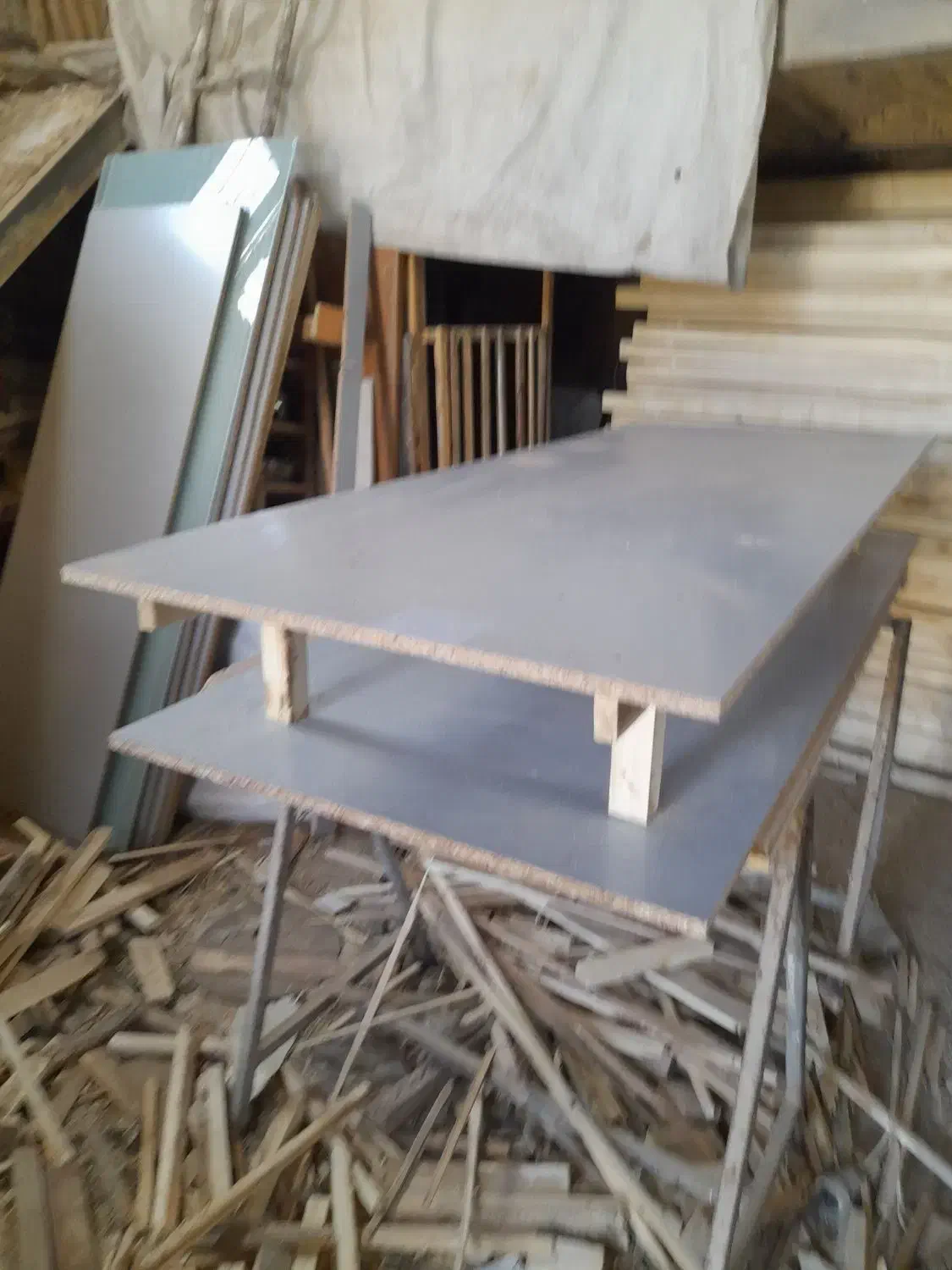 کفی تخت نوپان رنگی|تخت و سرویس خواب|قمرود, |دیوار