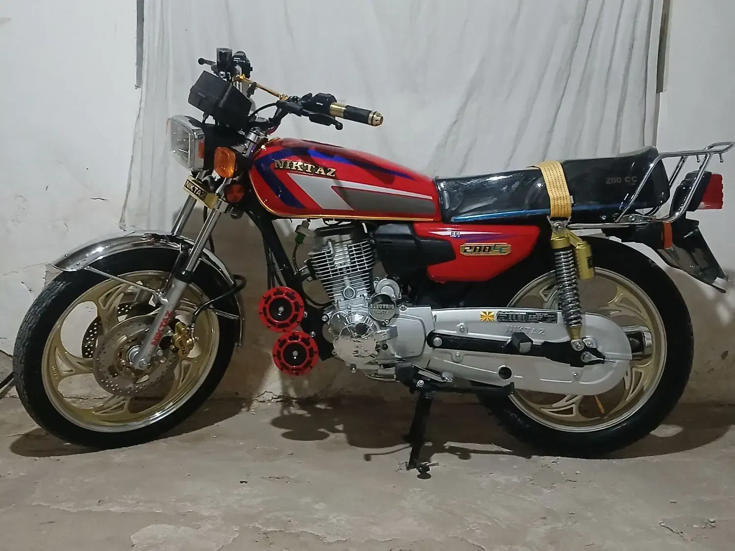 موتور نیکتاز 200|موتورسیکلت|بناب, |دیوار