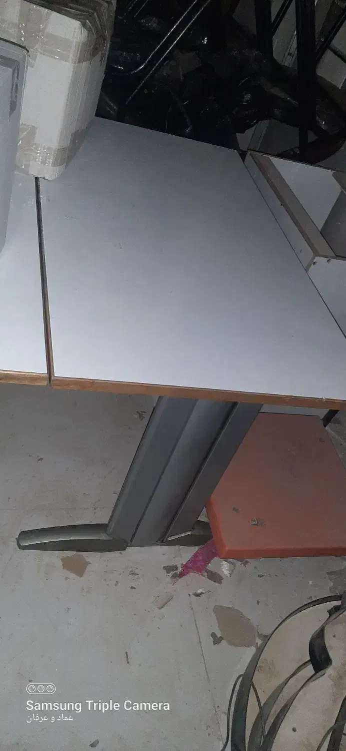 میز کامپیوتر فایبر گلاس و دکور|میز تحریر و کامپیوتر|جعفرآباد, |دیوار