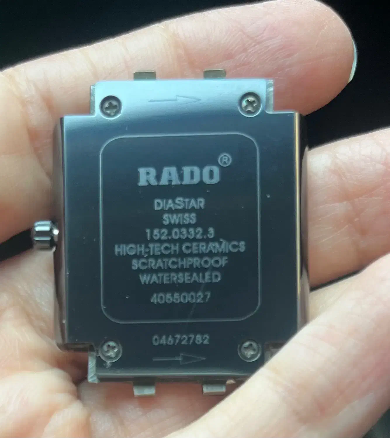 ساعت RADO اصل سوئیس سرامیکی|ساعت|کرج, چهارصد دستگاه|دیوار