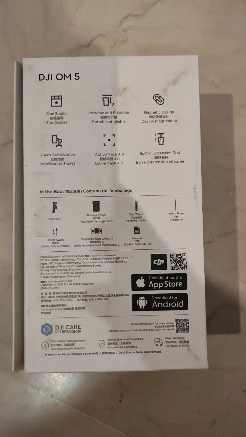 گیمبال دی جی آی مونوپاد لرزشگیر  موبایل Dji OM 5|لوازم جانبی موبایل و تبلت|تهران, مجیدیه|دیوار