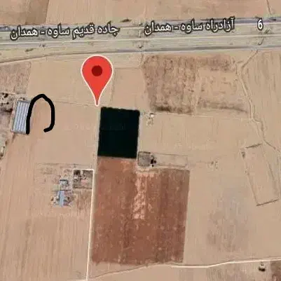 زمین زراعی «فامنین»|فروش دفتر صنعتی، کشاورزی، تجاری|فامنین, |دیوار