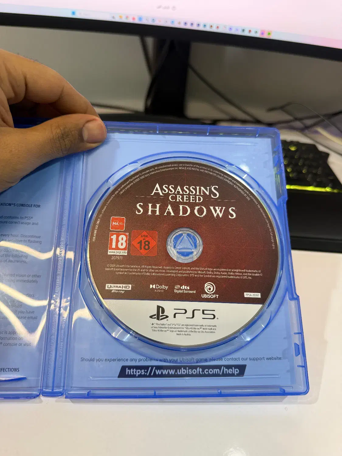 دیسک بازی assasins creed shadows برای ps5|کنسول، بازی ویدئویی و آنلاین|تهران, نیروی هوایی (پیروزی)|دیوار