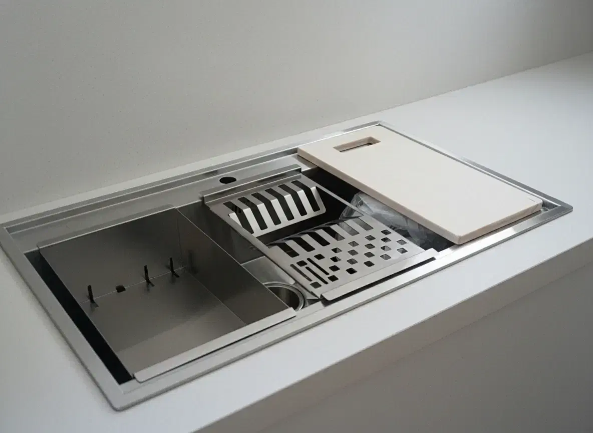 سینک ظرف شویی باکسی استیل در شیراز|مصالح و تجهیزات ساختمان|شیراز, شهرک صنعتی شیراز|دیوار