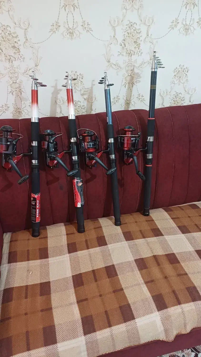 ۴ عدد لنسر ماهیگیری حرفه ای|ماهیگیری|قزوین, |دیوار