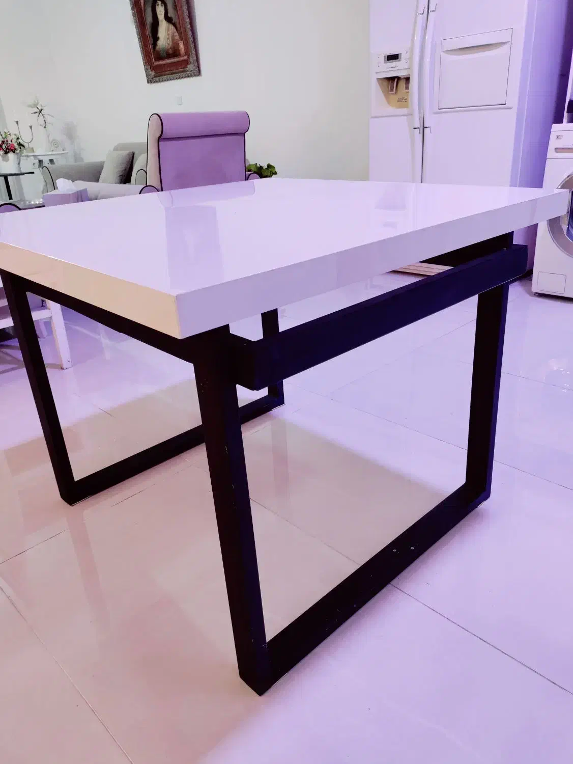 میز چهار نفره صبحانه خوری|میز و صندلی غذاخوری|بهبهان, |دیوار