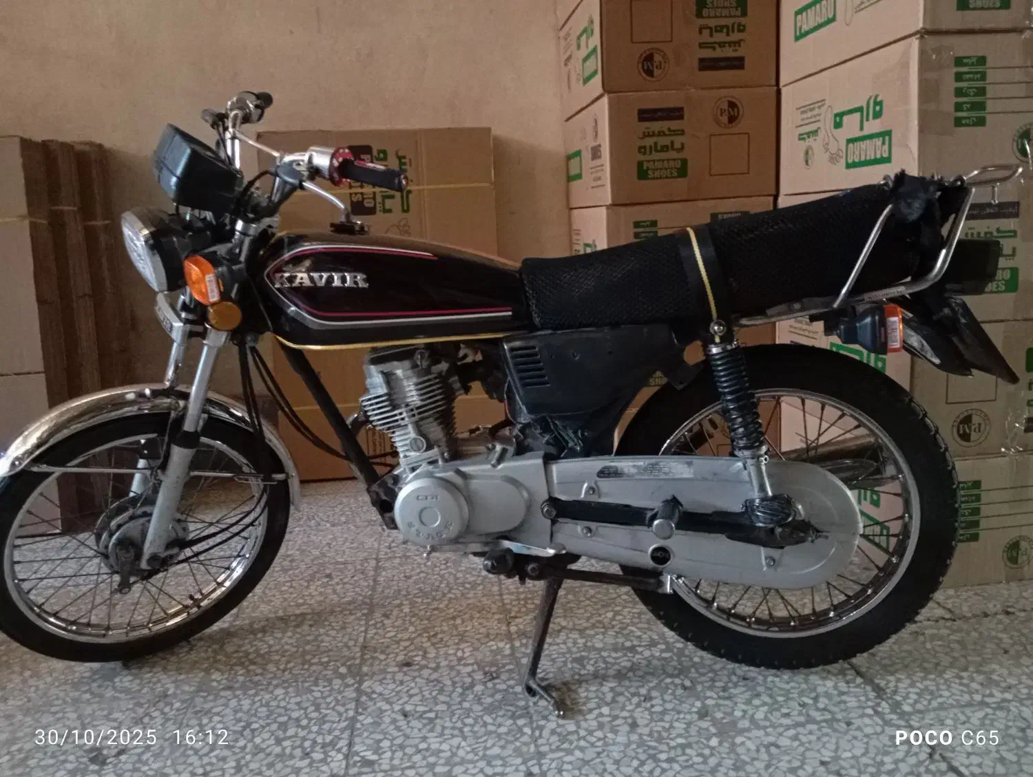موتور سیکلت هندا 125مدل 90|موتورسیکلت|قم, بیست متری ولیعصر|دیوار