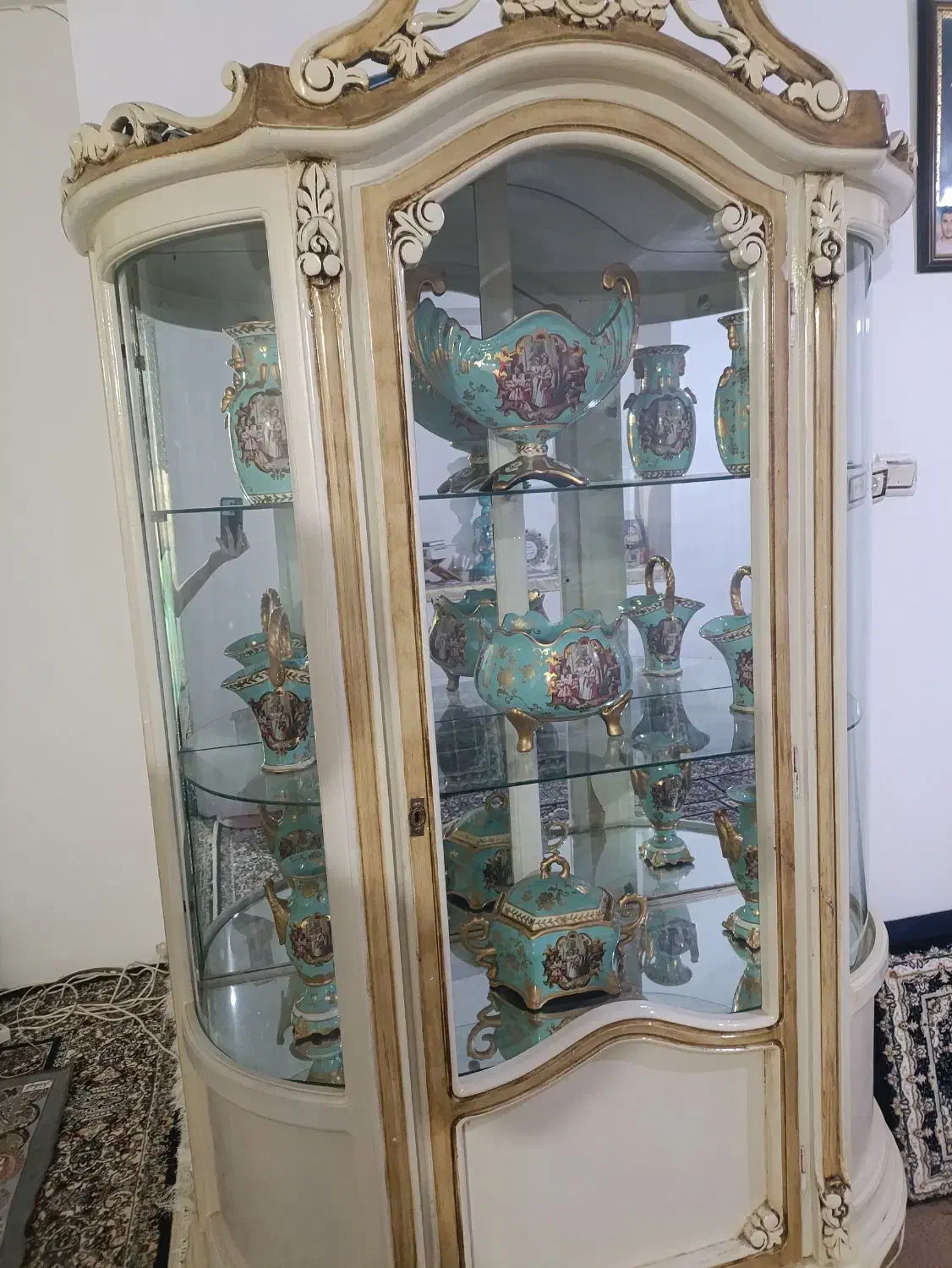 بوفه با دکوری|بوفه، ویترین، کنسول|قزوین, |دیوار