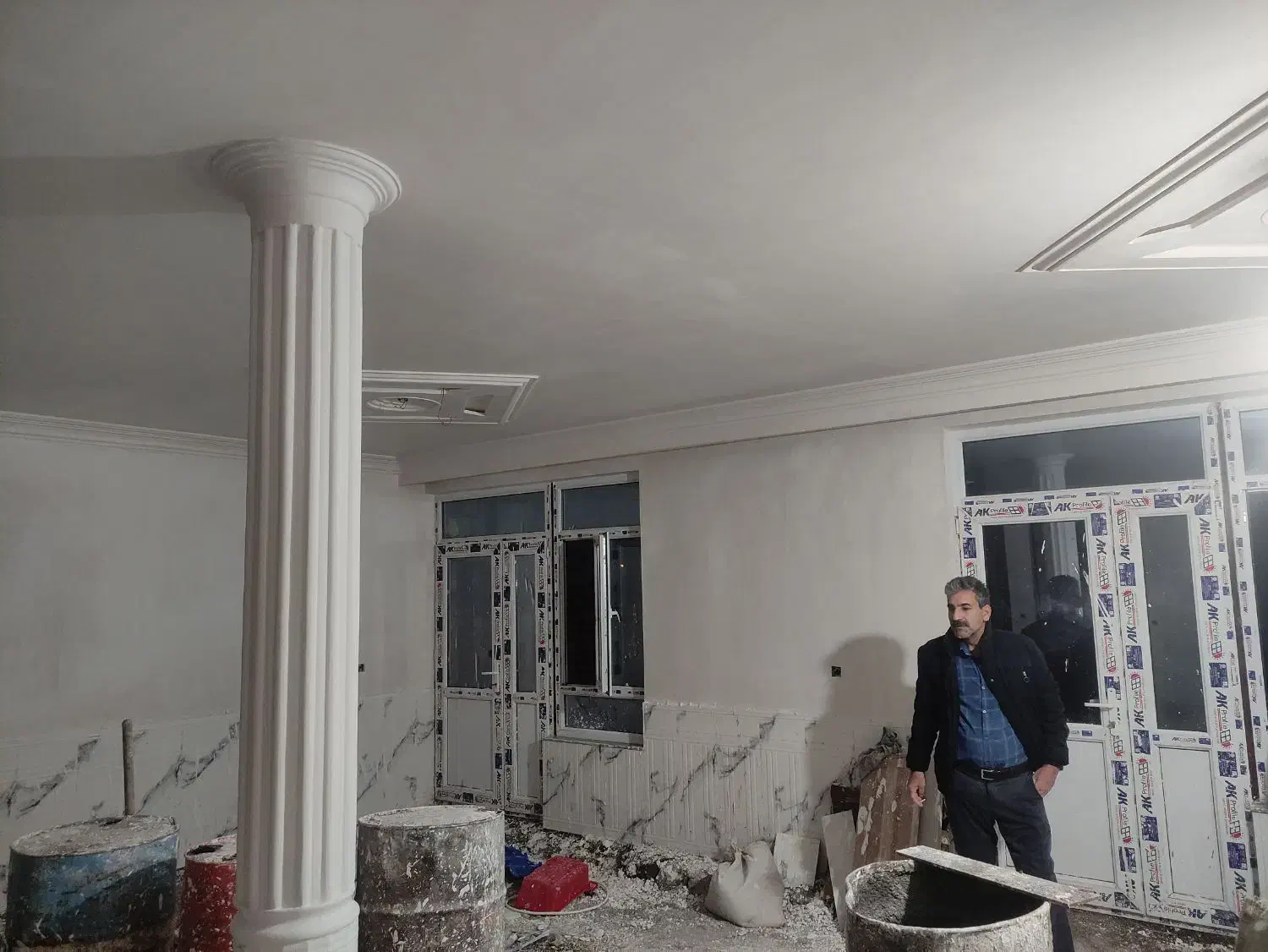 گچ کاری و ابزار و طرح|خدمات پیشه و مهارت|بستان آباد, |دیوار