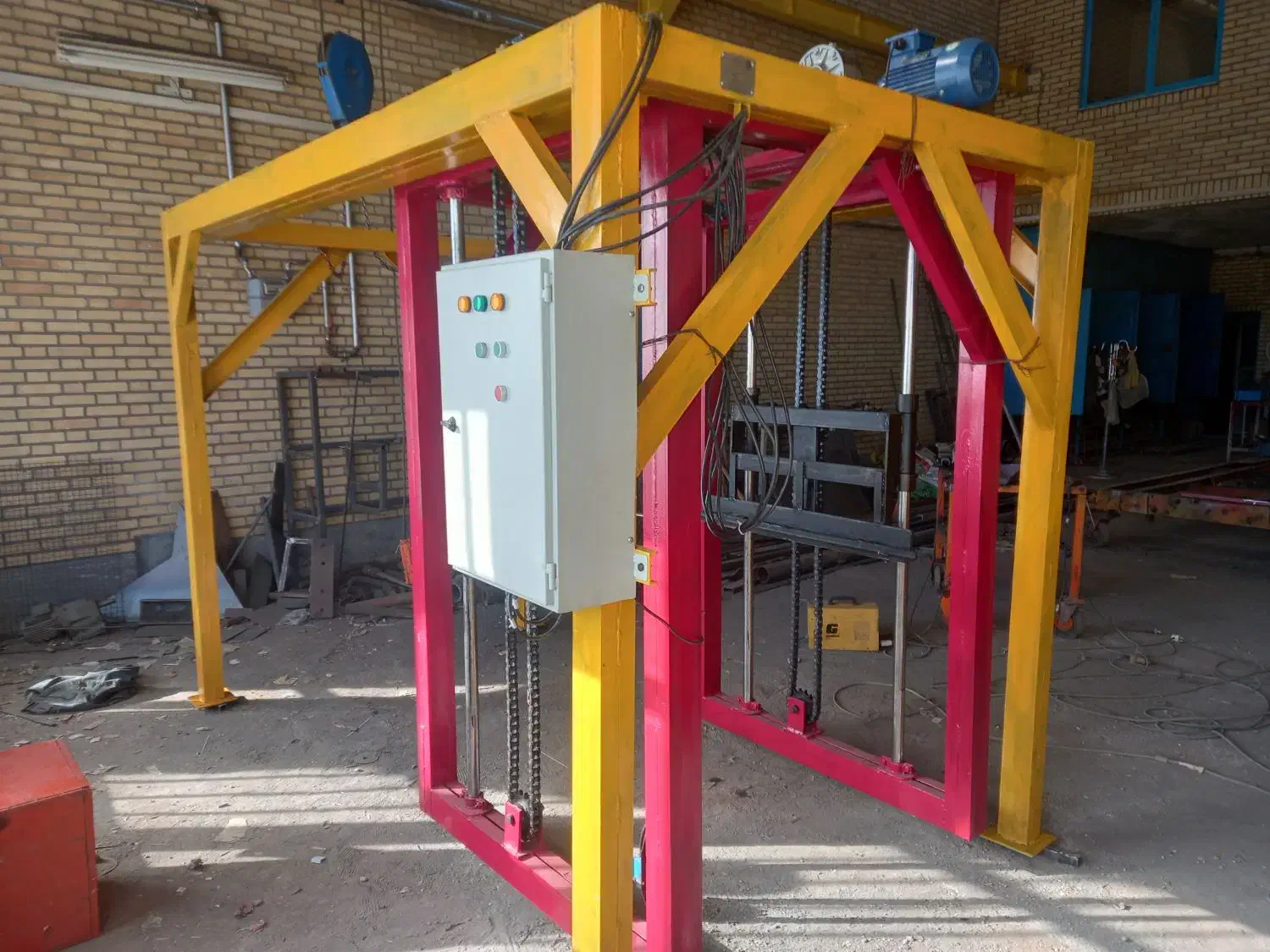 استاکر خط تولید بلوک سیمانی|مصالح و تجهیزات ساختمان|چهاردانگه (تهران), |دیوار