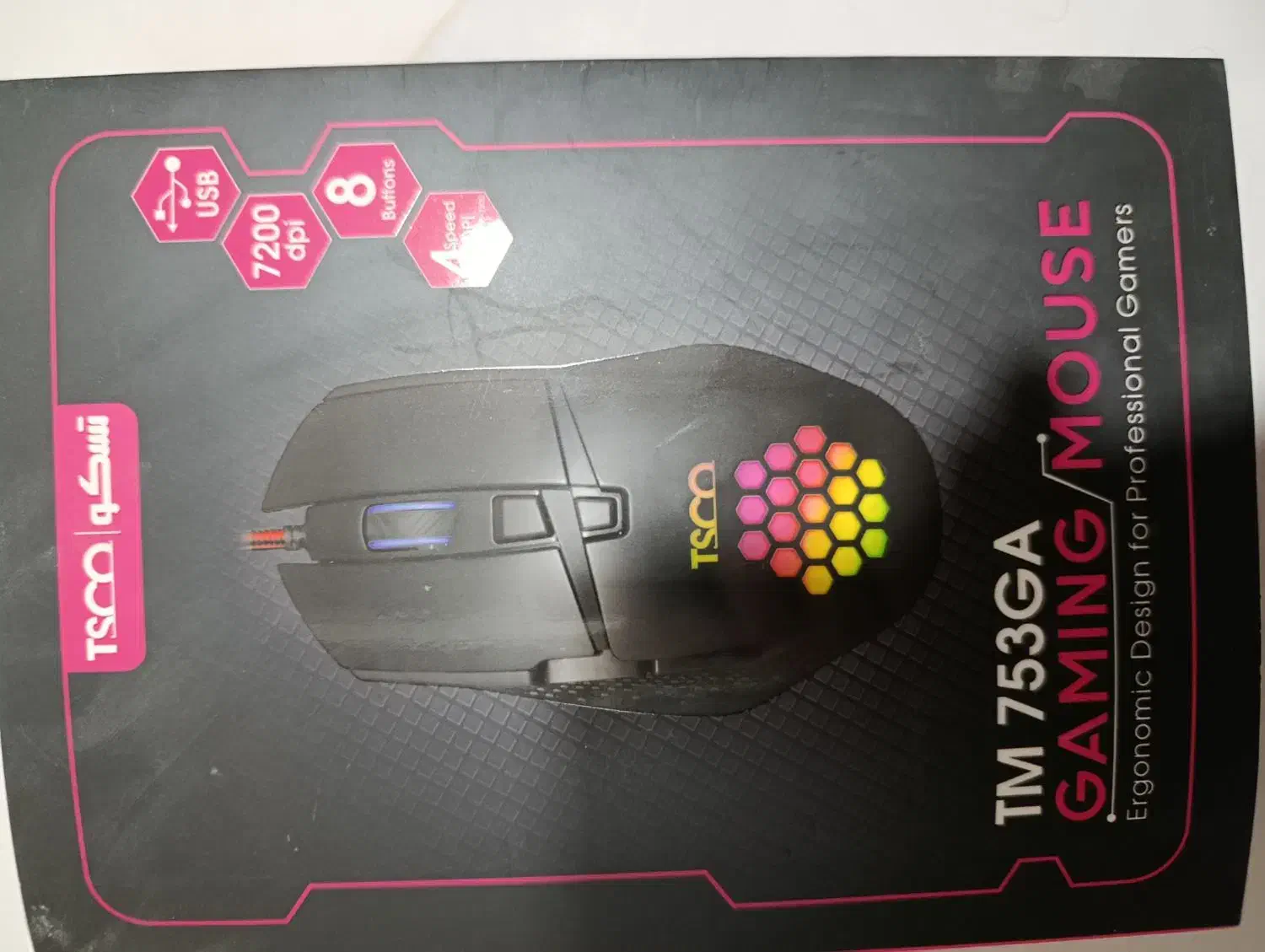 ماوس گیمینگ تسکو مدل 753GA|قطعات و لوازم جانبی رایانه|قوچان, |دیوار
