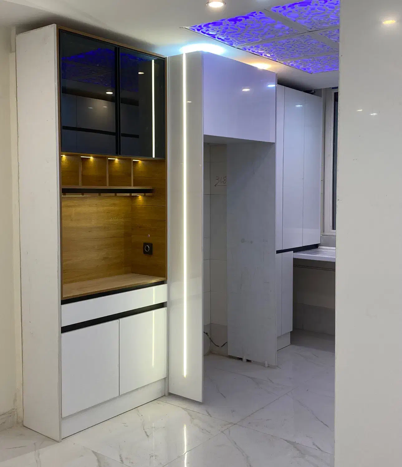 کابینت mdf / ترند و اقتصادی|مصالح و تجهیزات ساختمان|اندیشه, اندیشه فاز ۴|دیوار