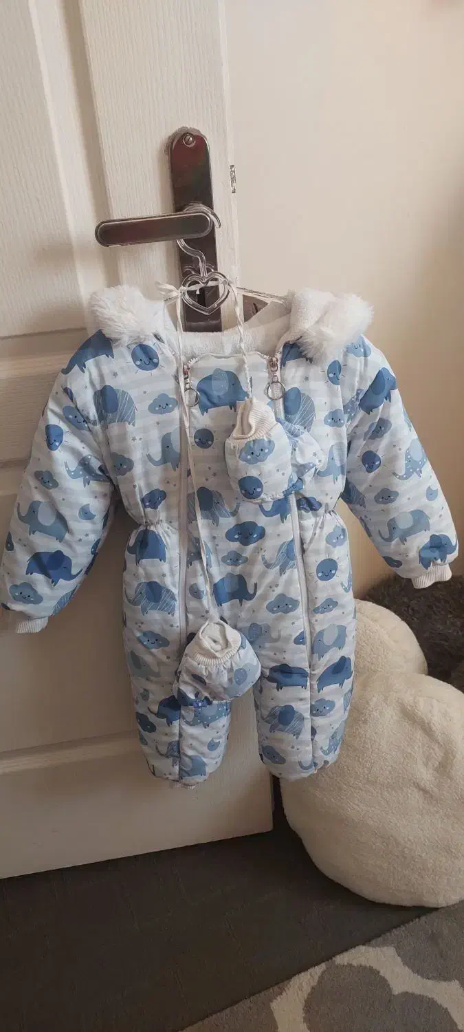 کاپشن سرهمی برای دوقلو ها|کفش و لباس بچه|کرج, کوی امامیه|دیوار