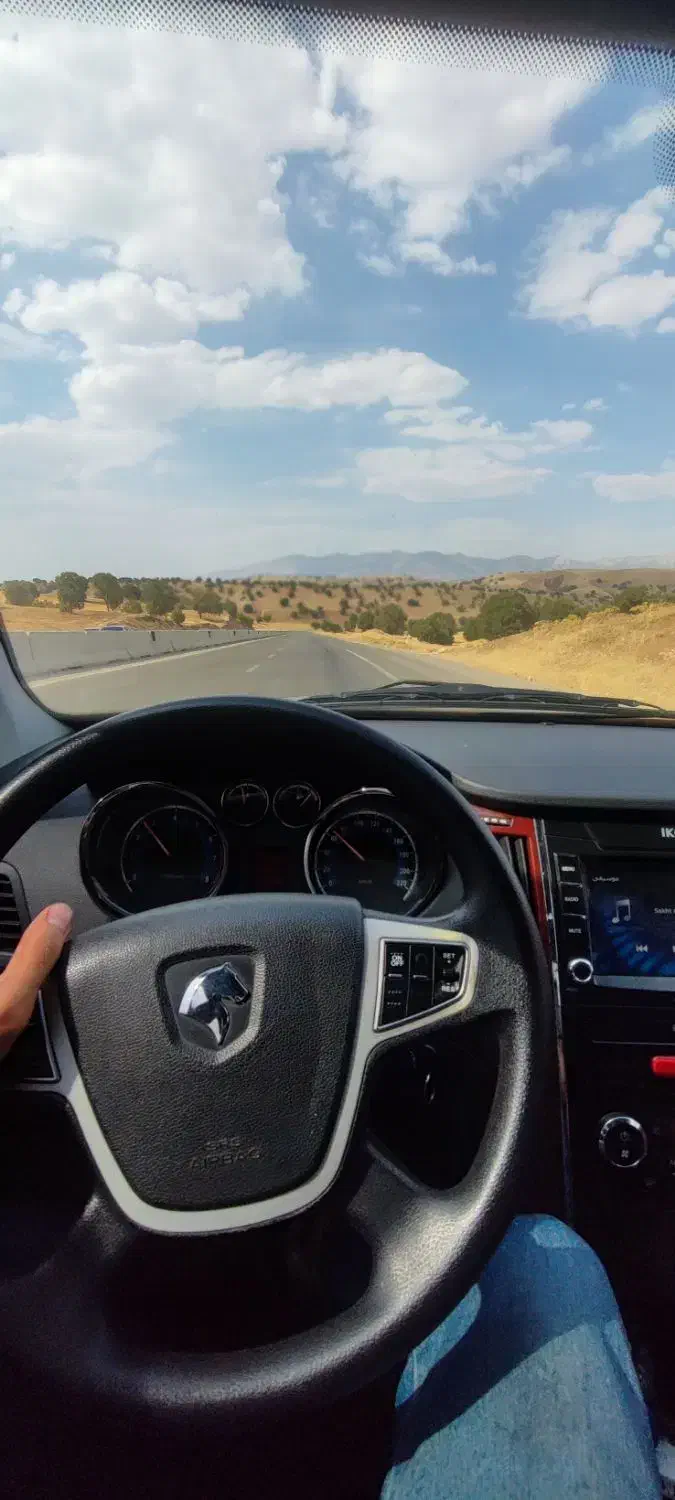 دنا پلاس مدل 1396 درحد خشک تیپ دو تقویت|خودرو سواری و وانت|قم, بنیاد|دیوار