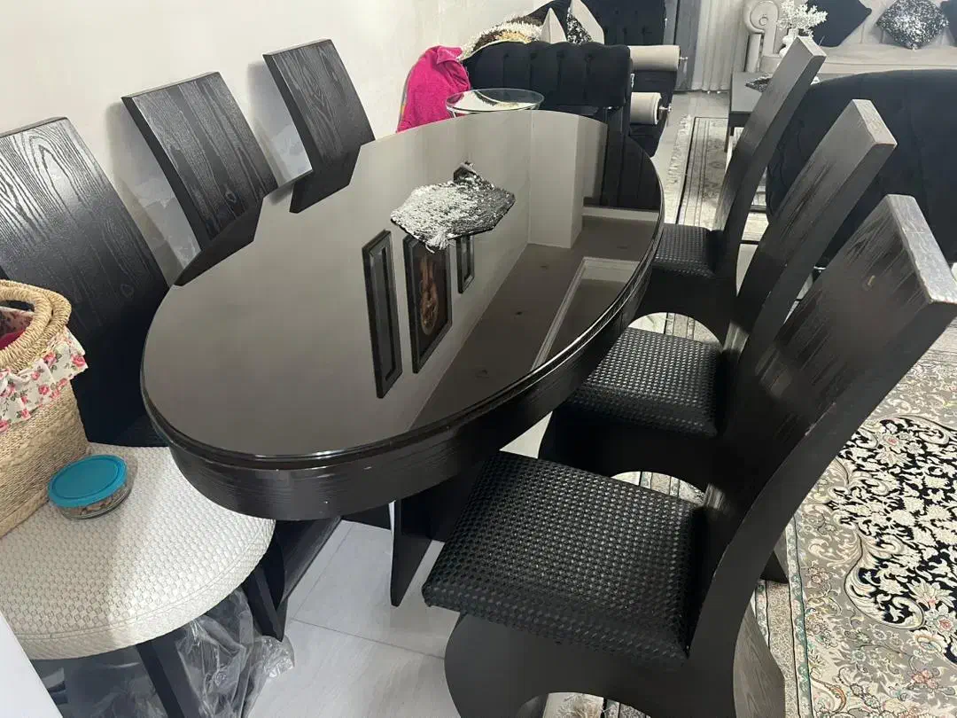 میز ناهار خوری|میز و صندلی غذاخوری|گلستان (تهران), |دیوار