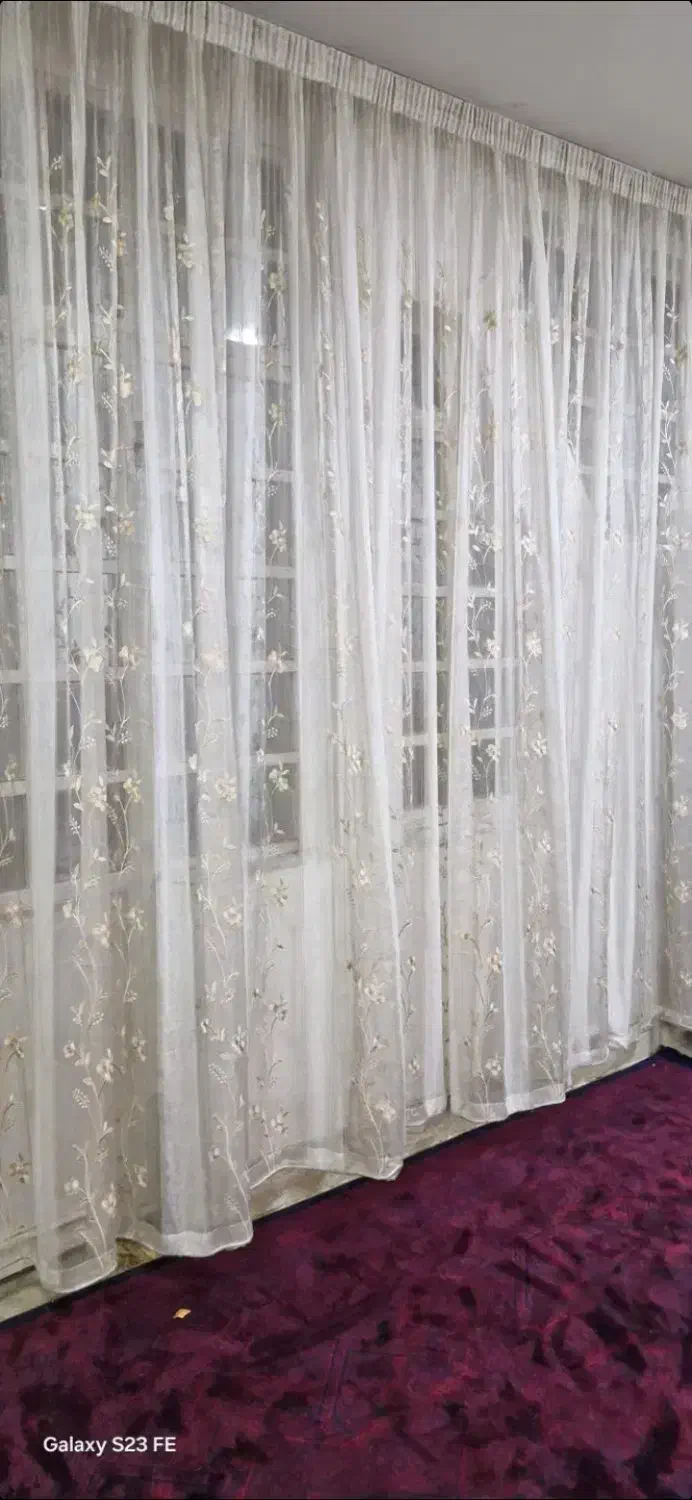 پرده حریر|پرده، رانر، رومیزی|آبسرد, |دیوار