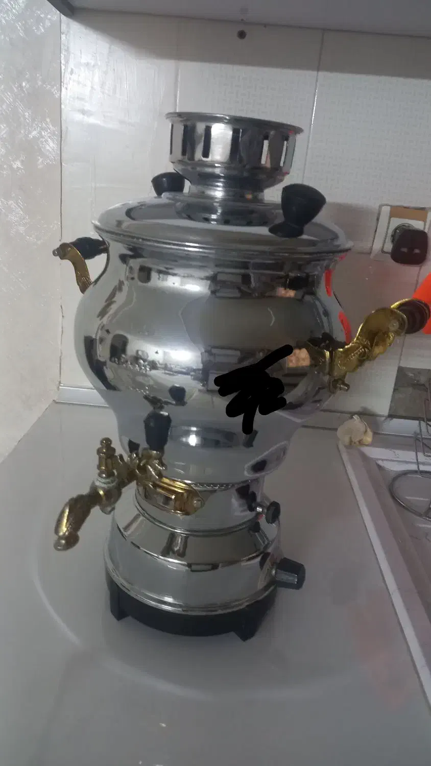 سماور گازی نو|سماور، چایساز، قهوهساز|محمدیه-قزوین, |دیوار