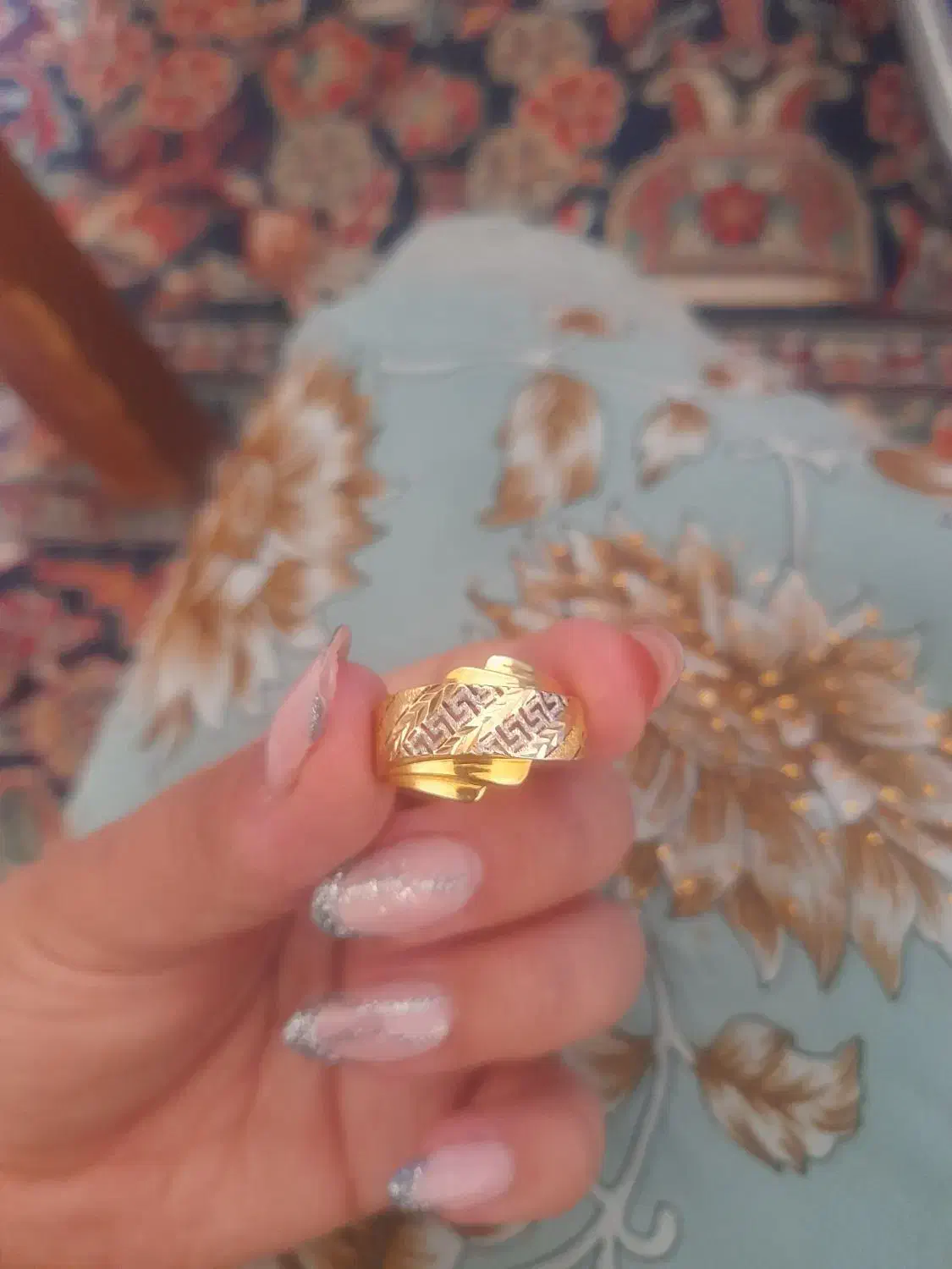 انگشتر شیک 3 درصد|جواهرات|یاسوج, |دیوار