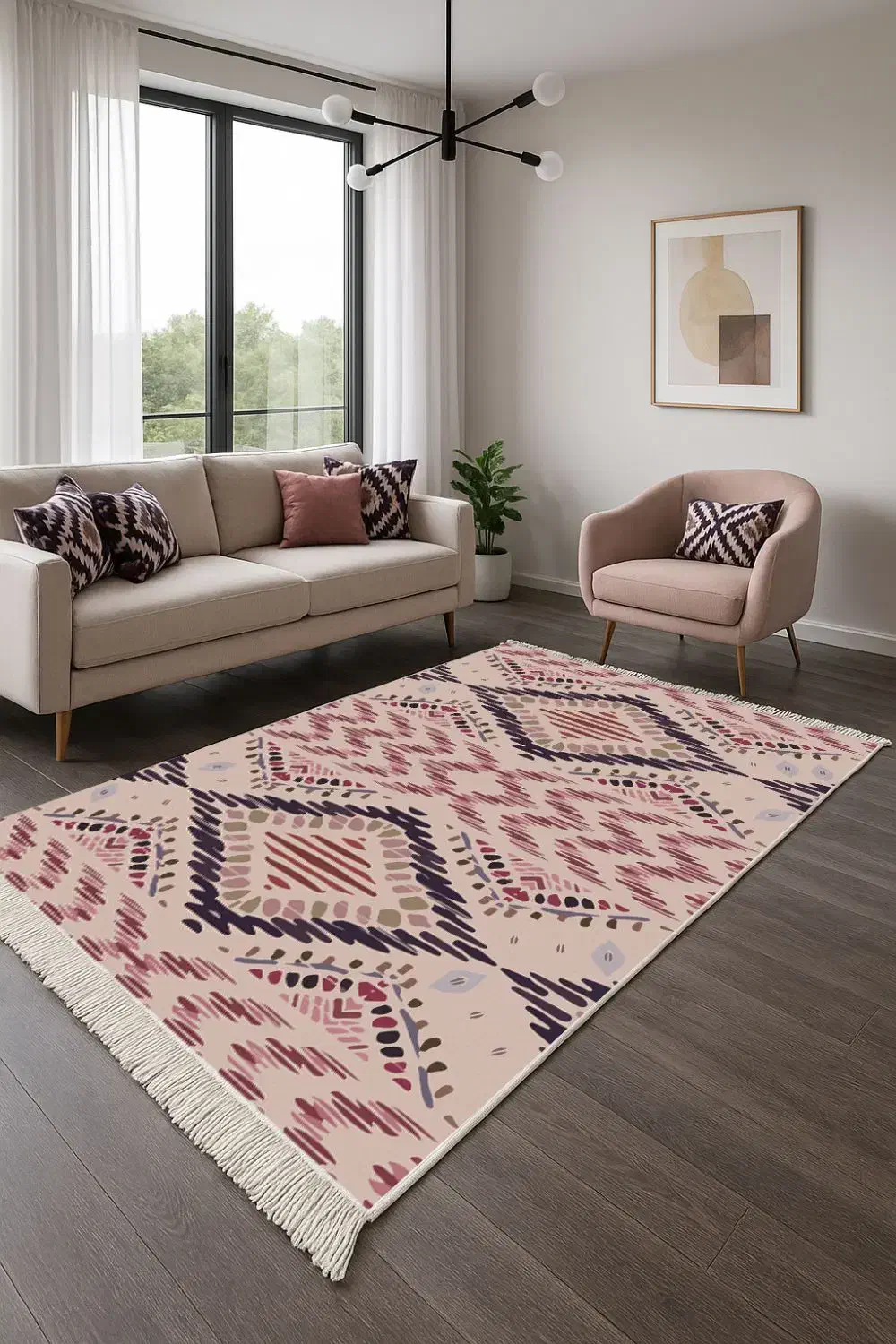 فرشینه راهرویی مخمل شانل|فرش|تهران, ونک|دیوار