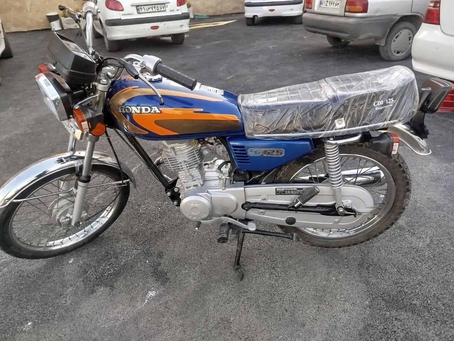 هندا 125 مزایده درحد|موتورسیکلت|ساری, |دیوار