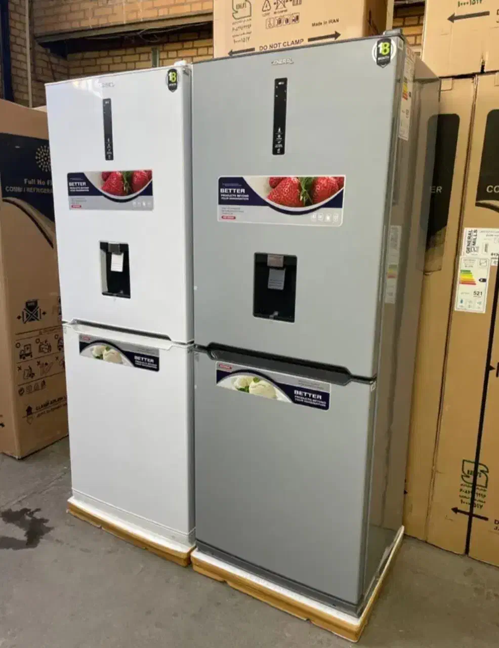 یخچال فریزر 27/18/6 General با گارانتی شرکتی|یخچال و فریزر|تهران, امین حضور|دیوار