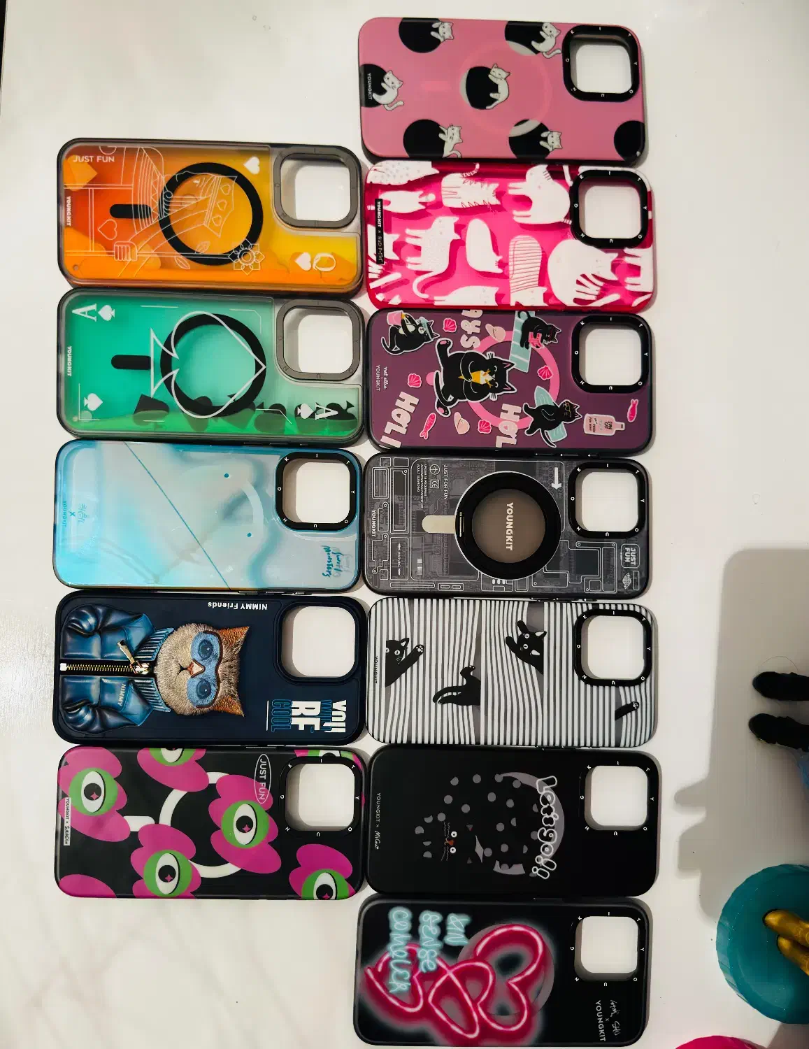 قاب های اورجینال یانگ کیت و نیمی ۱۵ پرومکس|لوازم جانبی موبایل و تبلت|تهران, شیخ هادی|دیوار