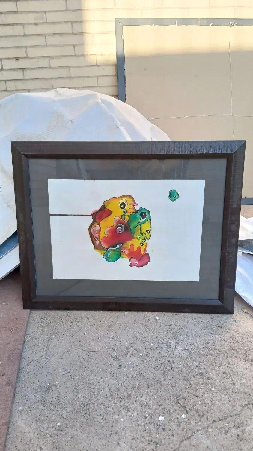 ۷ عدد قاب کوچک و ۶ عدد قاب بزرگ قیمت یک میلیون|تابلو، نقاشی، عکس|رفسنجان, |دیوار