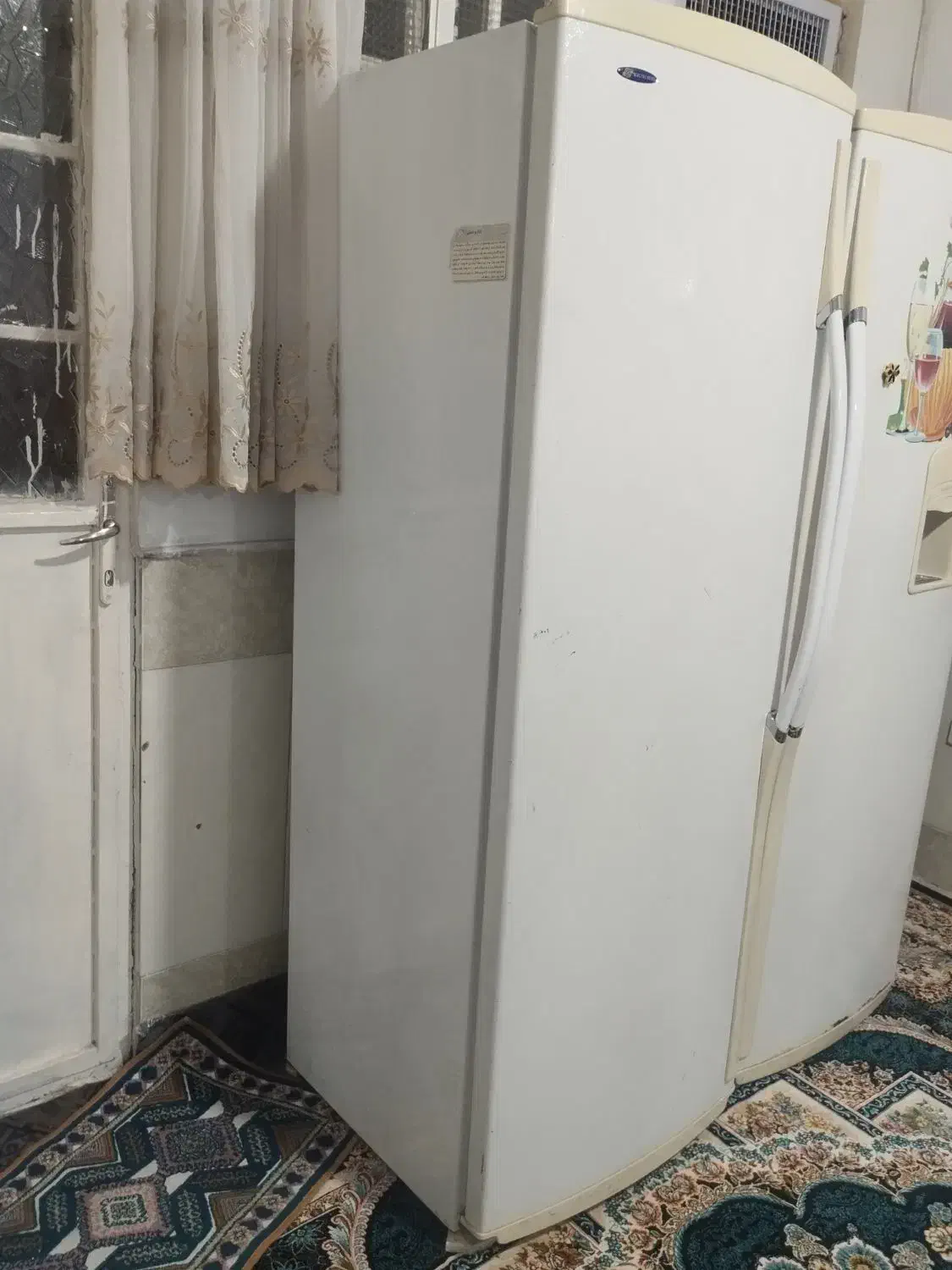 یخچال دوقلو الکترو استیل|یخچال و فریزر|قم, ولیعصر|دیوار