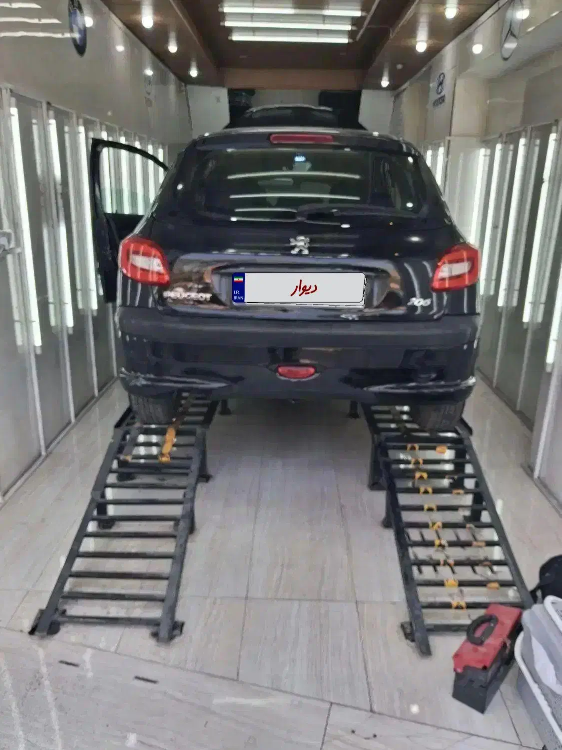 ۲۰۶ مشکی ۸۸ شاسی سالم موتو فنی سالم کم کار ۱۸۰کار|خودرو سواری و وانت|اصفهان, حسینآباد|دیوار