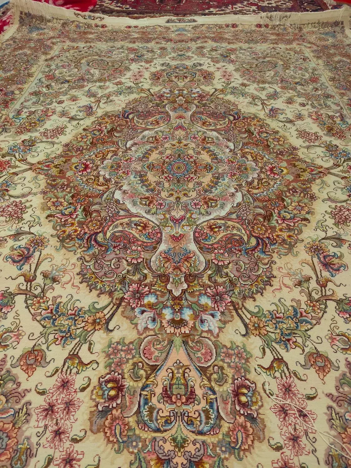 فرش‌خطیبی‌دست‌بافت|فرش|آذرشهر, |دیوار