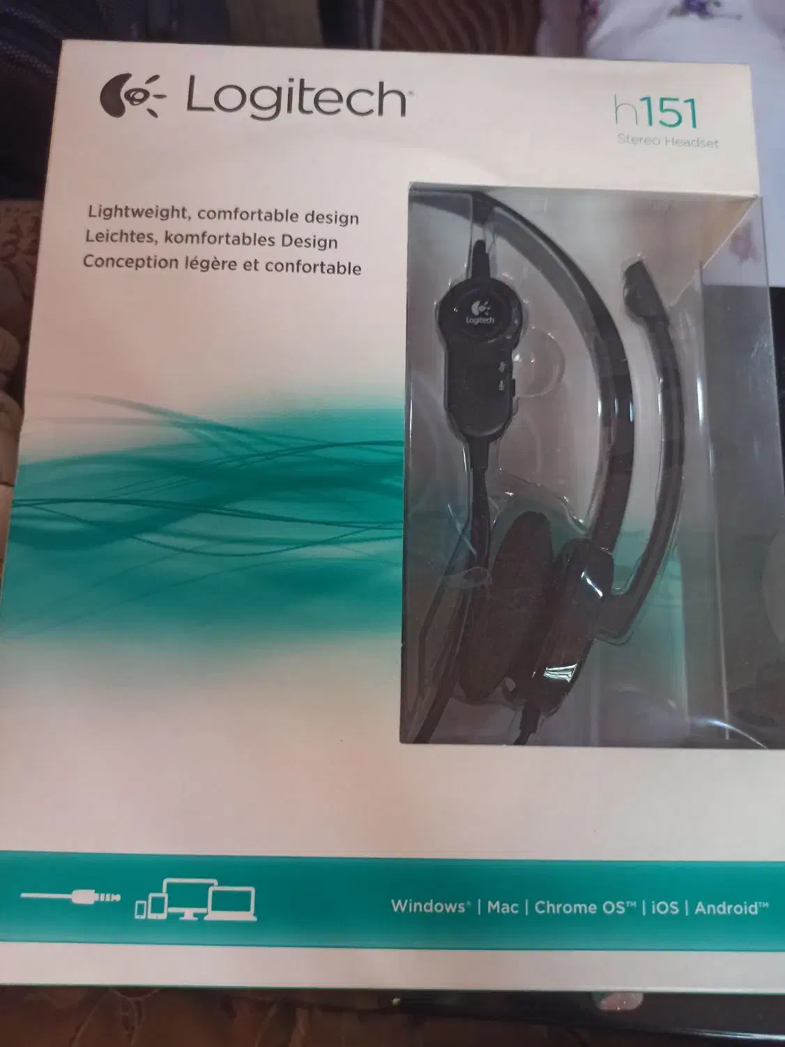 هدست لاجیتک مدل h151|قطعات و لوازم جانبی رایانه|شیراز, شریفآباد|دیوار