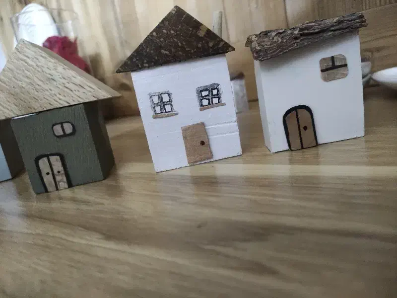 خانه دکوری دست ساز چوبی|صنایع دستی و سایر لوازم تزئینی|تهران, علم و صنعت|دیوار