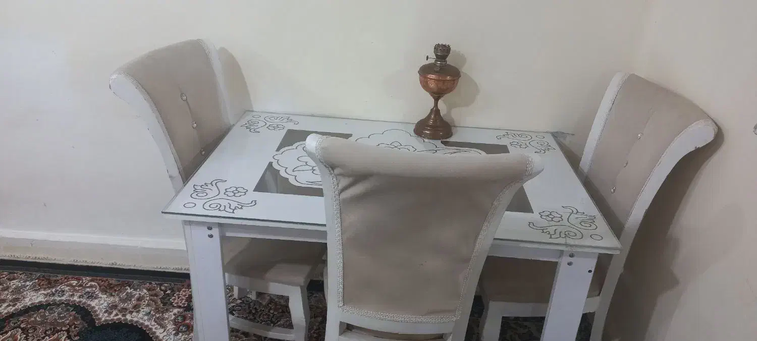میز غذا خوری ۴ نفره|میز و صندلی غذاخوری|بیجار, |دیوار