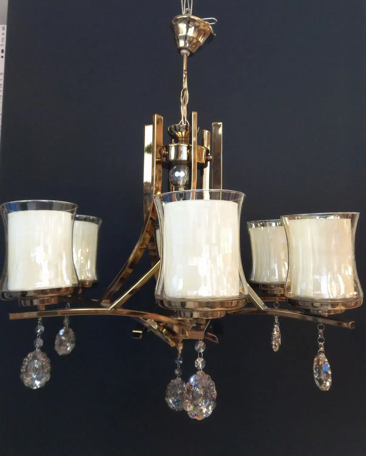 لوستر شاخه ای آنتیک|لوستر و چراغ آویز|فردیس, فردیس|دیوار