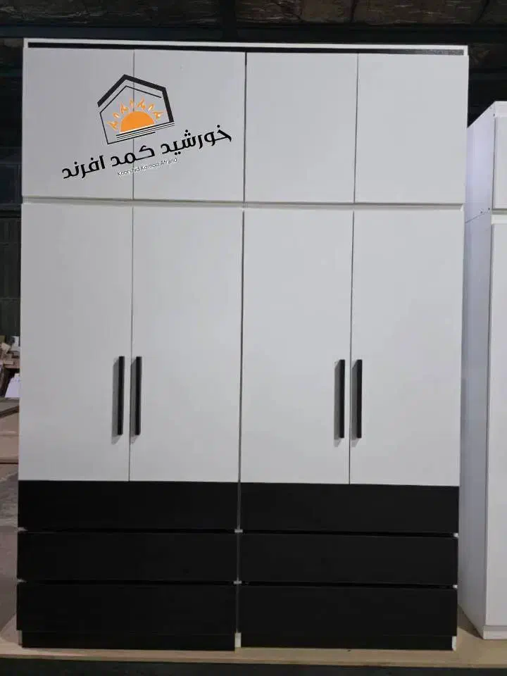 کمد دیواری/کمددیواری دستگیره چوبی شیک|جاکفشی، کمد، دراور|اندیشه, اندیشه فاز ۲|دیوار