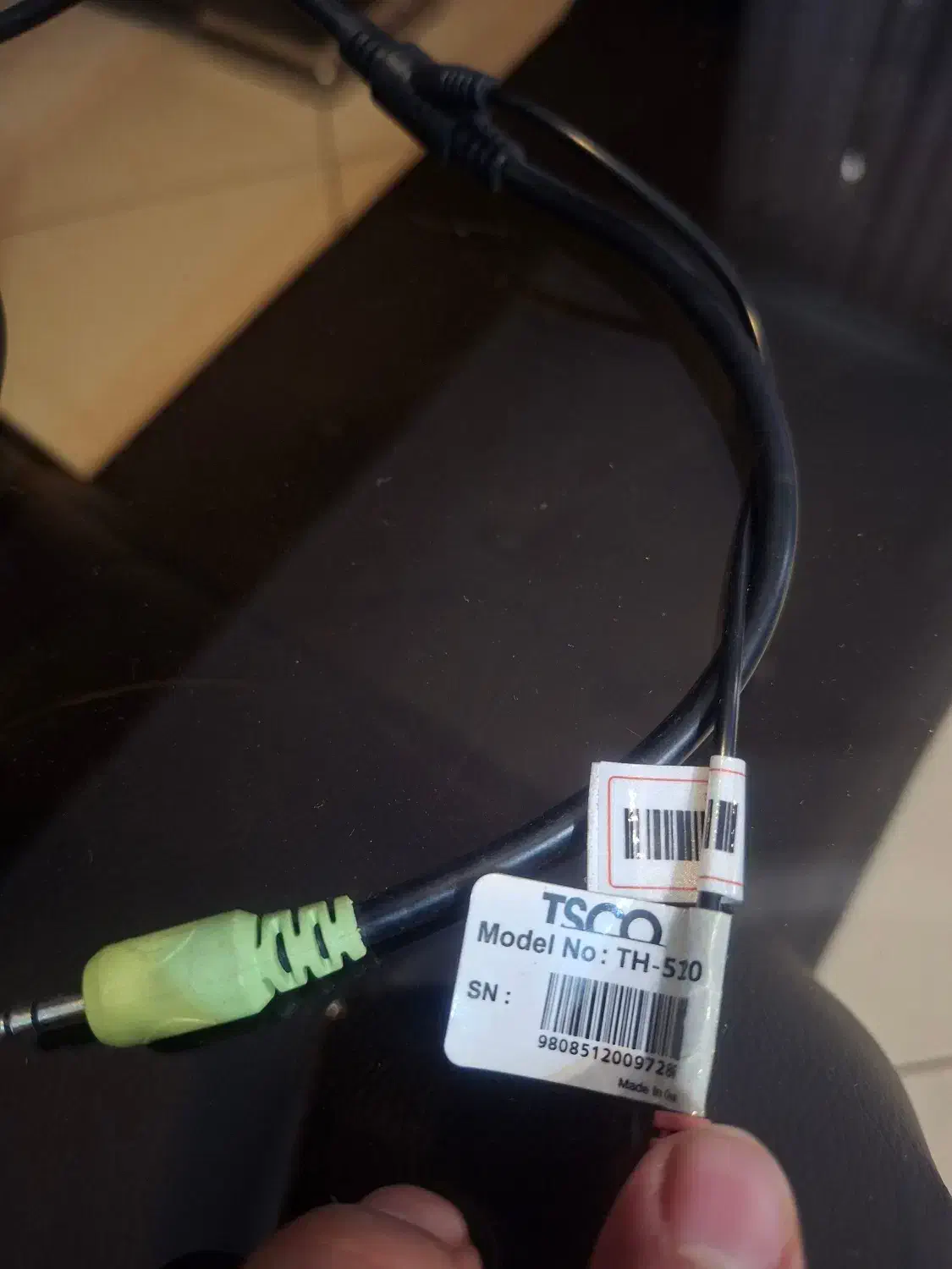 هدست با سیم تسکو TH5120|قطعات و لوازم جانبی رایانه|تهران, دریا|دیوار