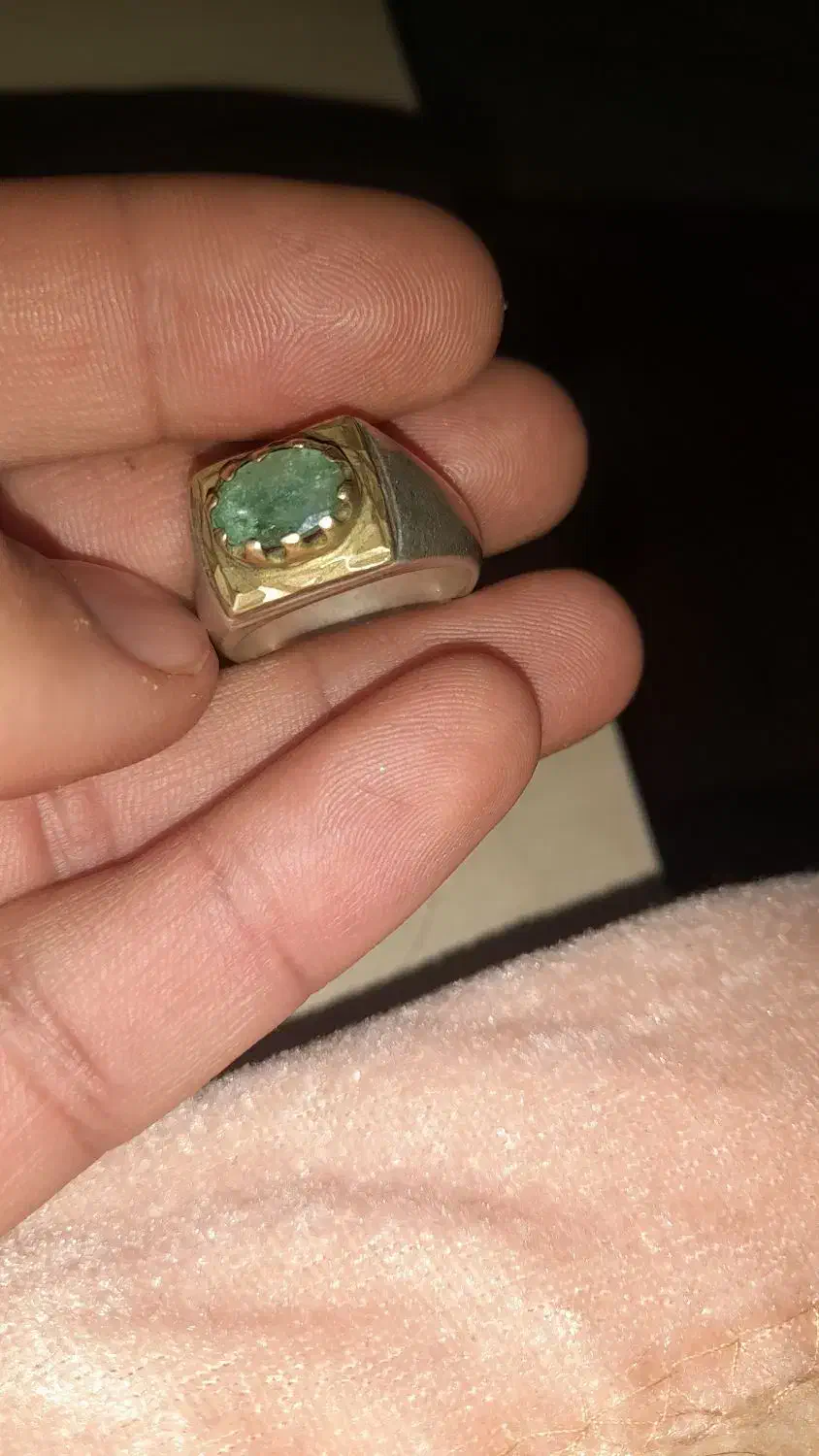 انگشتر موزنایت زمرد پنجشیر یاقوت سرخ یاقوت کبود|جواهرات|کرمان, |دیوار