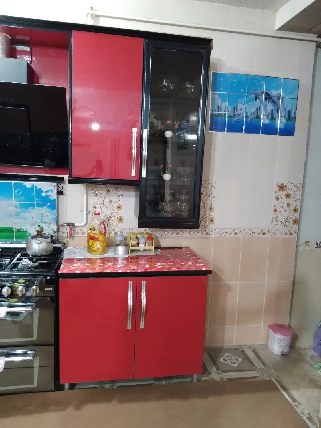 کابینت تمیز و سالم|مصالح و تجهیزات ساختمان|اندیمشک, |دیوار