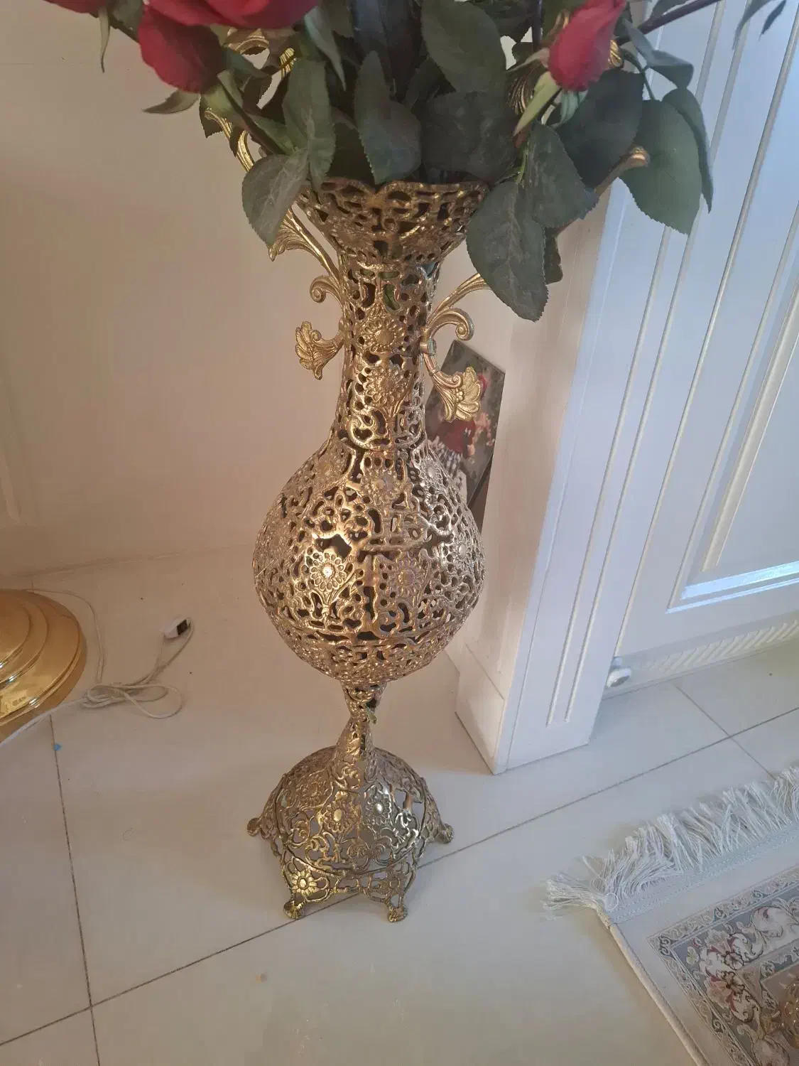 گلدان برنز|صنایع دستی و سایر لوازم تزئینی|اردبیل, |دیوار