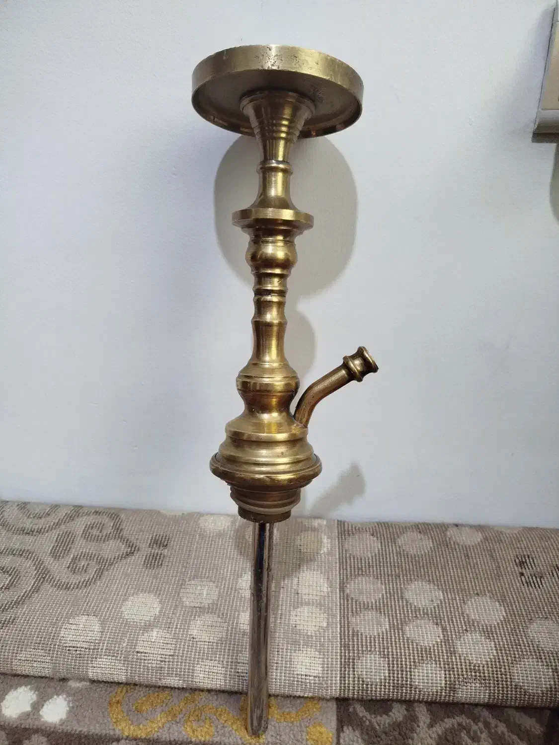 تنه برنجی قلیان|کلکسیون و سرگرمی|ساوه, |دیوار