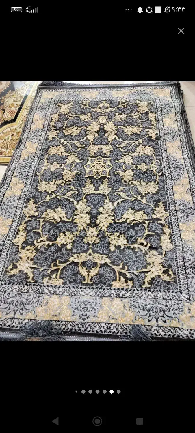 گلیم فرش ۴متری تمیزو سالم|فرش|نظرآباد, شهرک سید جمال الدین|دیوار