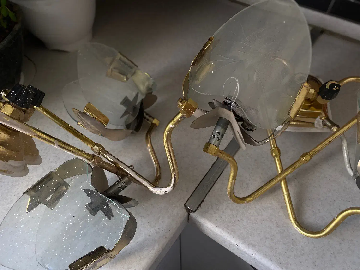 دو عدد روشنایی گازی|لامپ و چراغ|کرمان, |دیوار