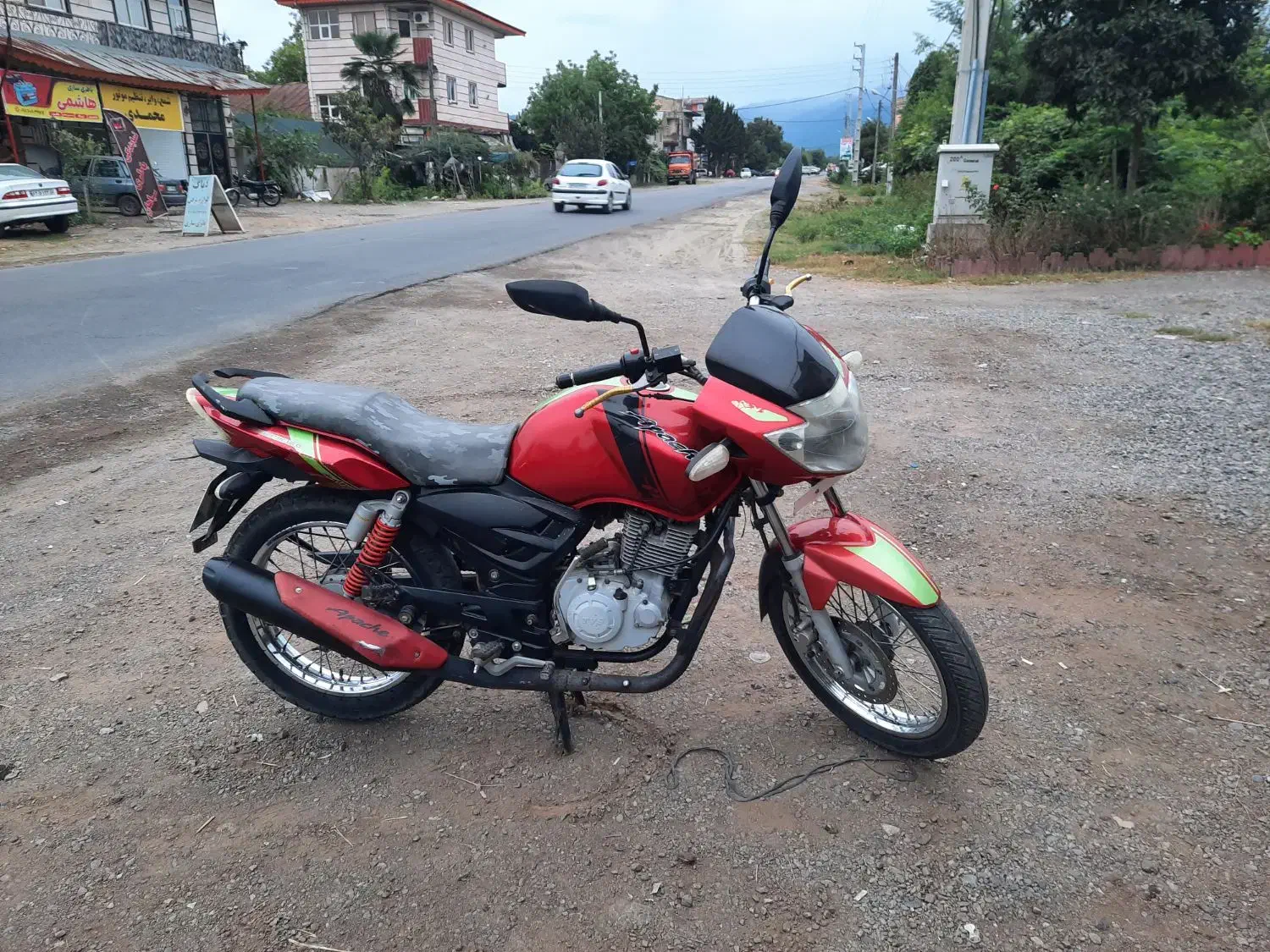 اپاچی ۱۵۰ مدارک کامل بابیمه|موتورسیکلت|صومعه‌سرا, |دیوار