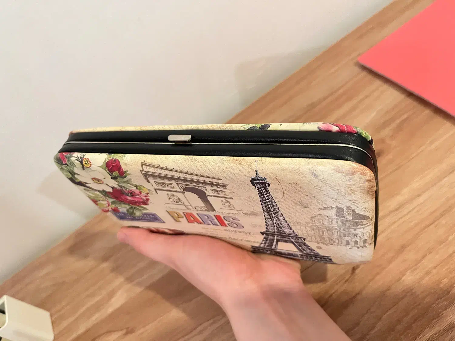 کیف پول دستی طرح پاریس کاملا نو|کیف، کفش، کمربند|گرگان, |دیوار