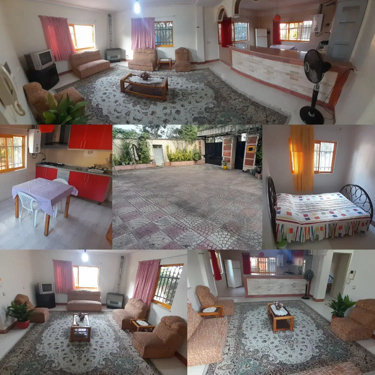 ویلای یک خواب حیاط دار مائده|اجارهٔ کوتاه‌مدت آپارتمان و سوئیت|خرم‌آباد (تنکابن), |دیوار