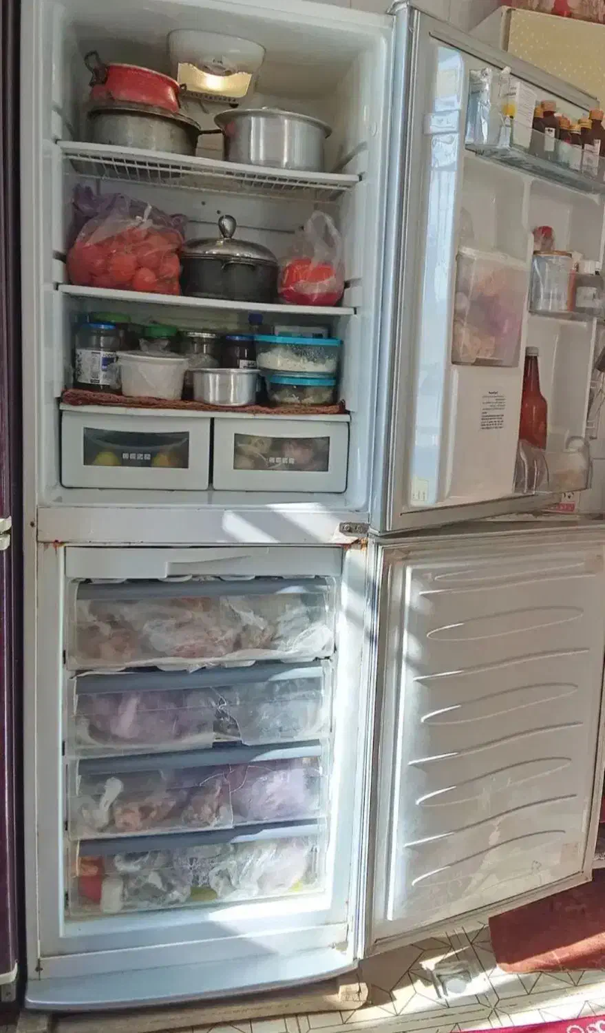 یخچال دونار موتور الجی|یخچال و فریزر|الشتر, |دیوار